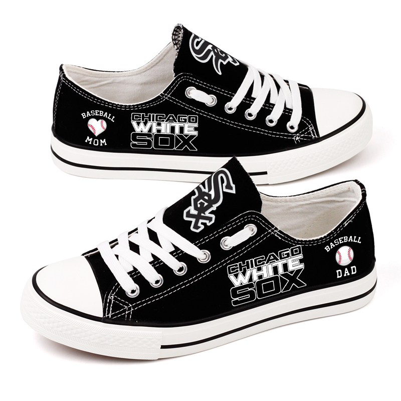 Women's Chicago White Sox Repeat Print Low Top Sneakers